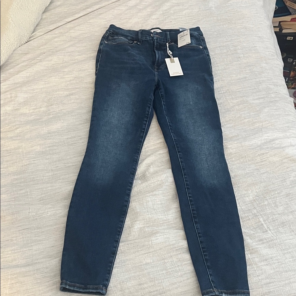 Good American Good Legs Skinny Mid Rise Skinny Fit 6-12